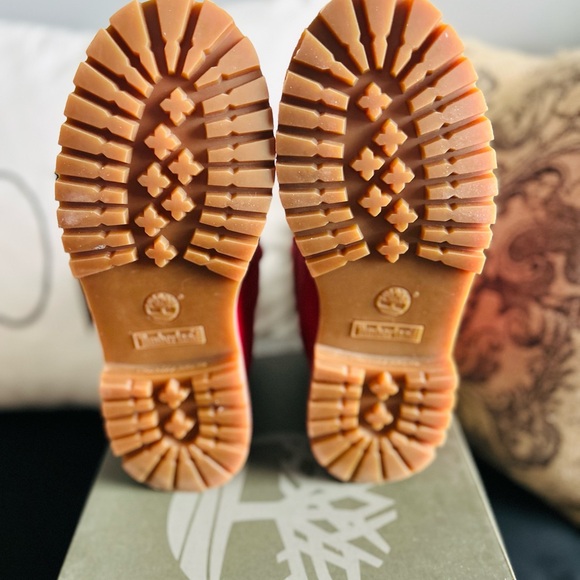 Timberland 6" Premium 50th Anniversary Waterproof Boots Red Sz 4.5🔥🔥🔥 - Picture 6 of 6